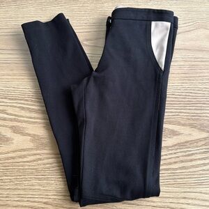 Anthropologie Paneled Ponte Pant Waverly Grey